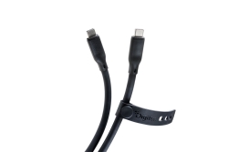 DIGITUS USB 4.0 Anschlusskabel Typ C-C Silikon St/St 0,5 sw