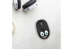 INCA Wrls Maus 1200DPI/3Tasten/2.4GHzUSB-A WEENY Emoji sw