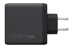 Lenovo 100w Mulit-Port USB-C GaN Charger Black EU