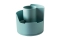 DELI Stifteköcher LonGreen 12x12x11cm hellblau