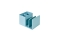 DELI Schreibtisch Organizer UrbanRoot 15,6x12,1x9,6cm blau