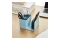 DELI Schreibtisch Organizer UrbanRoot 15,6x12,1x9,6cm blau