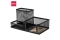 DELI Schreibtisch Organizer Mesh 3-teilig schwarz