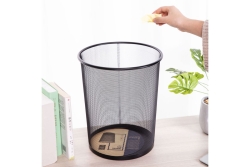 DELI Abfalleimer Mesh 18l schwarz