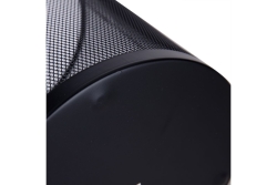 DELI Abfalleimer Mesh 18l schwarz
