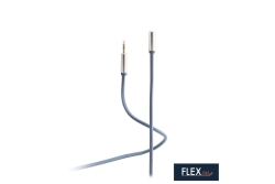 Shiverpeaks Audio Klinkenkabel 3,5mm, Metall Stecker 0,75m