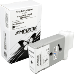 Ampertec Tinte ersetzt Canon PFI-120BK 2885C001 schwarz