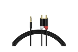 Shiverpeaks Audio Klinkenkabel 3,5mm auf 2xCinchStecker 1,5m