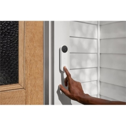 Google Nest Doorbell Wireless snow