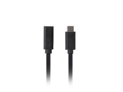LANBERG USB-C Verlängerungskabel M/F 3.1 0,5m schwarz
