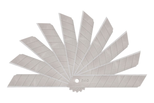 DELI Ersatzmesser für Cuttermesser 18mm 10 Stück
