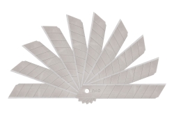 DELI Ersatzmesser für Cuttermesser 18mm 10 Stück