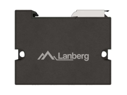 LANBERG Switch DIN-FE4-AT-30W 1xIn 3xOut 100MB PoE Extender