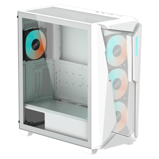 Gigabyte C301 Glass white V2, white, ATX