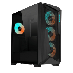 Gigabyte C301 Glass V2, black, ATX