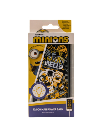 Lazerbuilt Powerbank 10.000mAh Minions light up