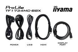 IIYAMA 43.0cm (17) TF1734MC-B8X 5:4 M-Touch HDMI+DP VGA
