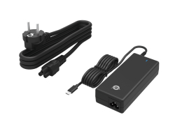 CONCEPTRONIC Ladegerät 1Port GaN USB-C ÜSS 100WPD3.0/PPS sw