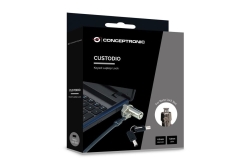 CONCEPTRONIC NBT Notebook Zahlenschloss Nano-Lock-Slot 1.80m