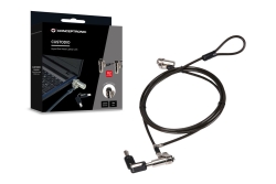 CONCEPTRONIC NBT Notebook Zahlenschloss Nano-Lock Dual 1.80m