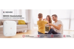 X-Sense Sicherheits-Basisstation SBS50 RF-Funk 2,4 GHz WLAN