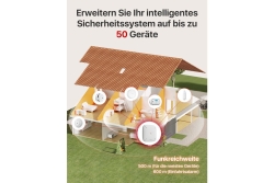 X-Sense Sicherheits-Basisstation SBS50 RF-Funk 2,4 GHz WLAN