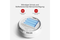 X-Sense Melder CO03D-W RF-Vernetzter Kohlenmonoxid