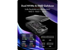 RAID & Dockingstation IcyBox Heart Raid 2818 2x M.2...