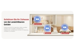 X-Sense Kohlenmonoxid-Melder XC0C-SR Autark mit LCD-Anzeige