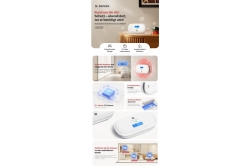 X-Sense Kohlenmonoxid-Melder XC0C-SR Autark mit LCD-Anzeige
