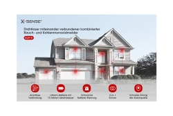 X-Sense Rauch- und CO Melder SC07-W Funkvernetzt