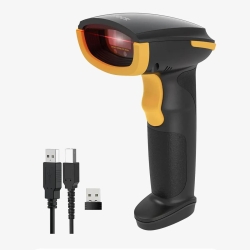 inateck Barcodescanner BCST-24 Black Kit Wireless 1D CCD
