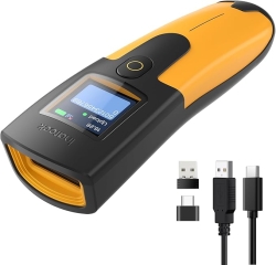 Inateck BCST-48 Barcode Scanner 2D Bluetooth USB Schwarz