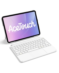 inateck Keyboard Ace Touch iPad 11/10,9 QWERTZ RGB white