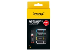 Intenso USB Stick Business Line 64GB 5-pack