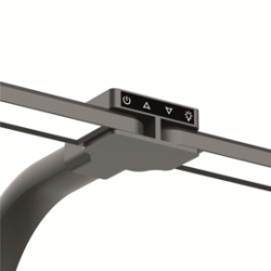 Avide LED Tischleuchte 22W mit IR-Fernbedienung, schwarz