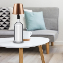 AddLiving LED Flaschenleuchte Bronze