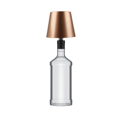 AddLiving LED Flaschenleuchte Bronze