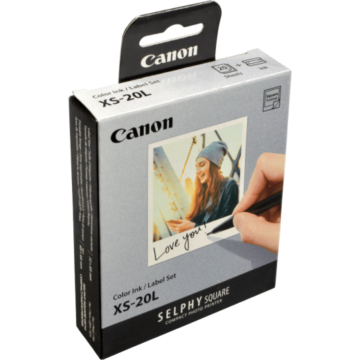 Canon Papier XS-20L 20 Blatt 7,2 x 8,5 cm incl. TTR 4119C002