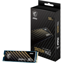SSD 500GB MSI Spatium M452 (M.2 2280) PCIe Gen4 x4 NVMe
