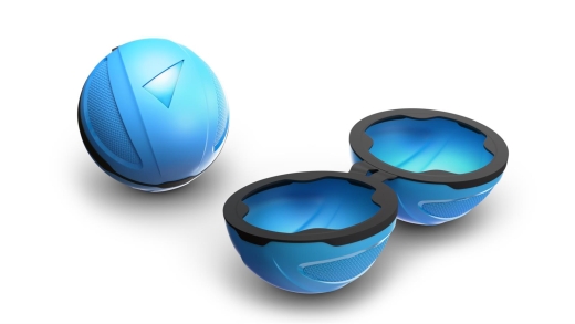 Spyra Blast 4x wiederbefüllbare Wasserbomben blau