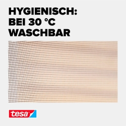 tesa Fliegengitter Standard insect stop 1,5x1,8m anthrazit