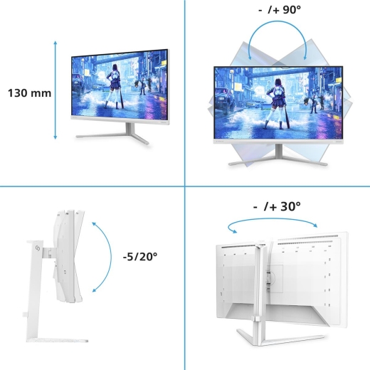 Philips 68,5cm (27,0) 27M2N5201P 16:09 HDMI+DP white