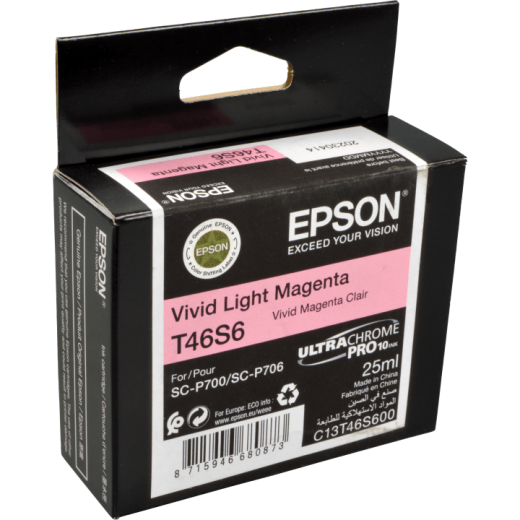 Epson Tinte C13T46S600 vivid light magenta T46S6