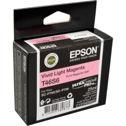 Epson Tinte C13T46S600 vivid light magenta T46S6