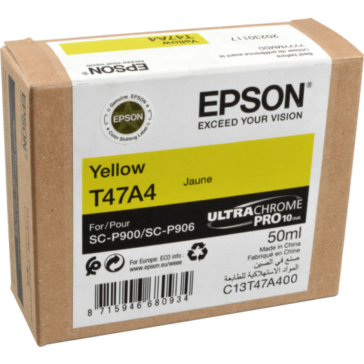 Epson Tinte C13T47A400 yellow T47A4