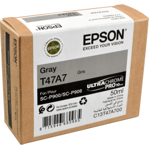 Epson Tinte C13T47A700 gray T47A7