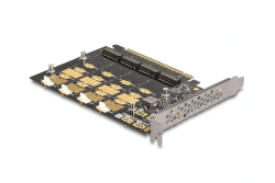DELOCK Kunststoff-Clips für M.2 SSD / Modul 4 Stück