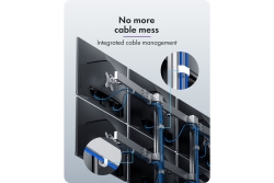 Monitorständer IcyBox für 6x 32 Monitore Diamond Stand 666