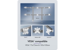 Monitorständer IcyBox für 6x 32 Monitore Diamond Stand 666